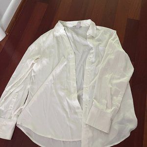 H&M Women's Silk Button-down